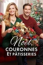 Noël, couronnes et pâtisseries